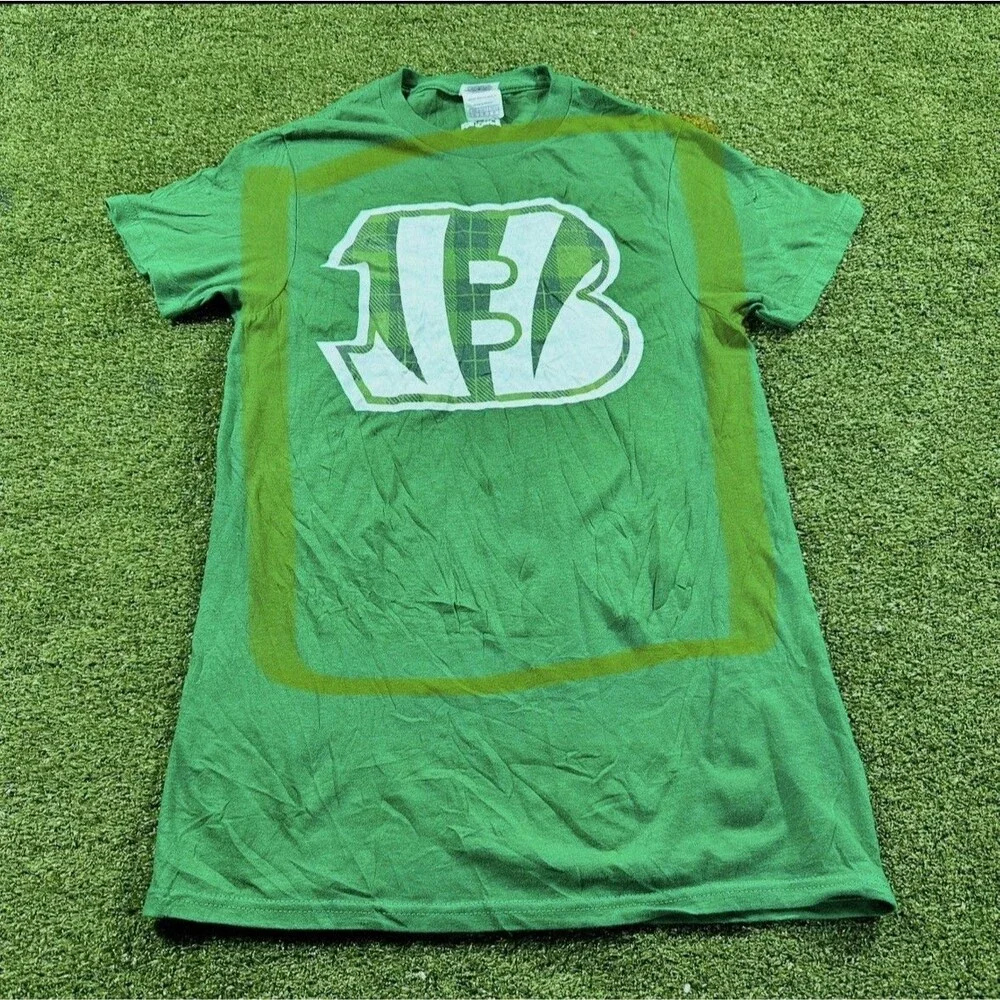 Cincinnati Bengals Shirt Fanatics NWOT Mens S Green